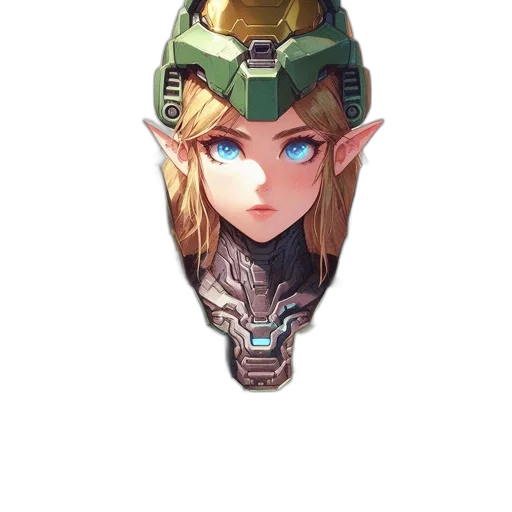 face, crown, staff, weapon transparent PNG cut-out