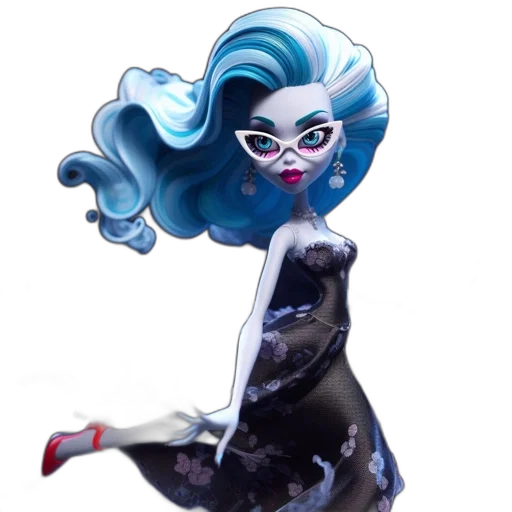 dress, hair, concept art, cartoon transparent PNG cut-out