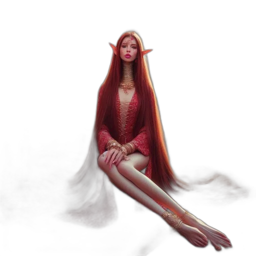 dress, creature, fantasy art, concept art transparent PNG cut-out