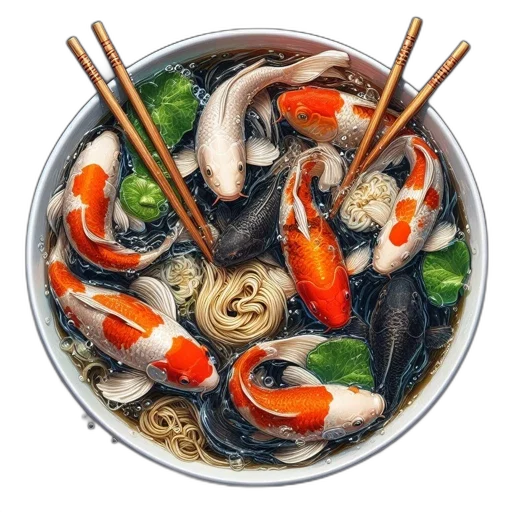 food, photorealistic, 3d render, bowl transparent PNG cut-out