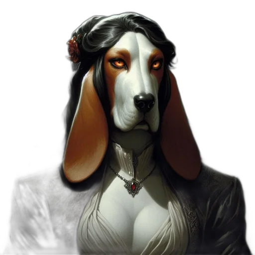 animal, staff, face, jewelry transparent PNG cut-out