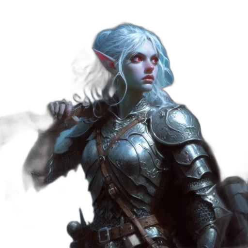 dragon, sword, staff, face transparent PNG cut-out