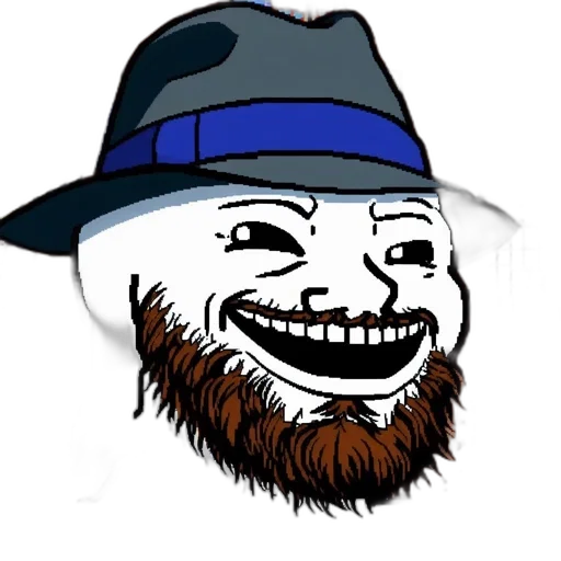 face, hat, staff, robot transparent PNG cut-out