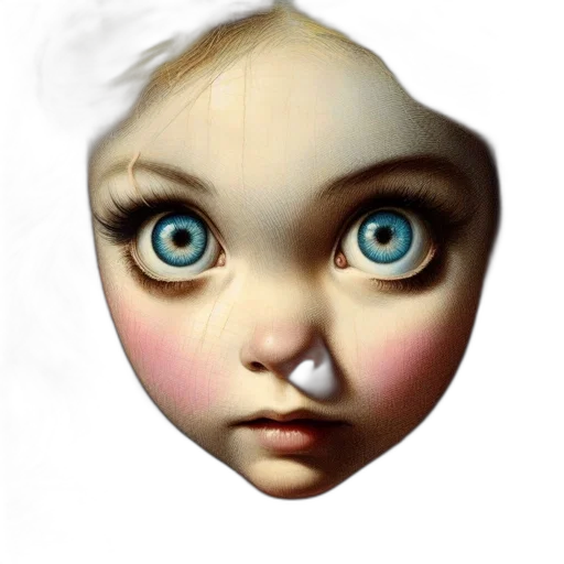 face, mask, creature, robot transparent PNG cut-out