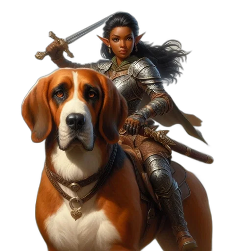 animal, sword, fantasy art, concept art transparent PNG cut-out