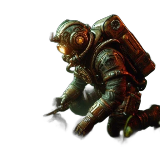 robot, creature, weapon, concept art transparent PNG cut-out
