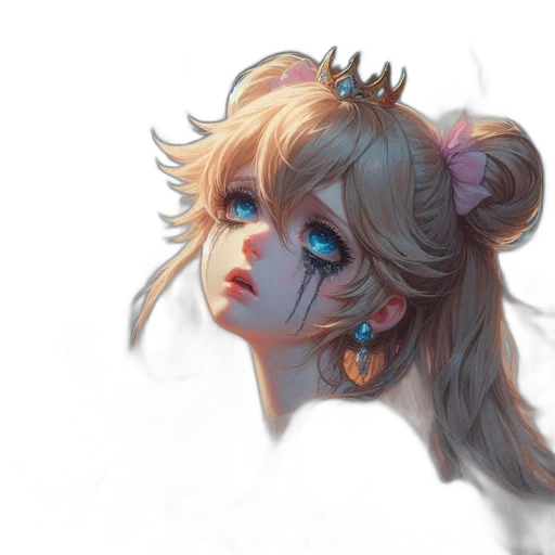 face, crown, mask, concept art transparent PNG cut-out