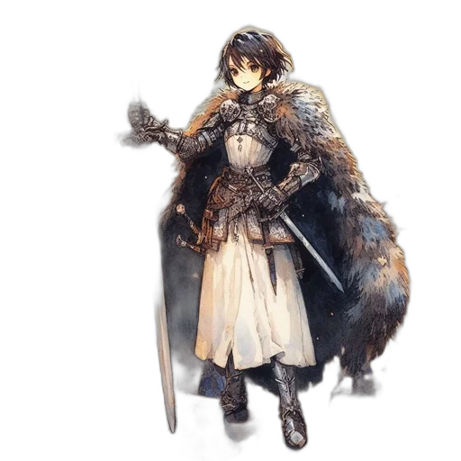 sword, weapon, staff, jacket transparent PNG cut-out
