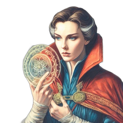 staff, jewelry, face, crown transparent PNG cut-out