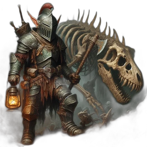dragon, sword, weapon, creature transparent PNG cut-out