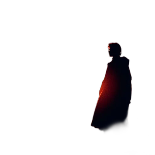 jacket, staff, umbrella, sword transparent PNG cut-out