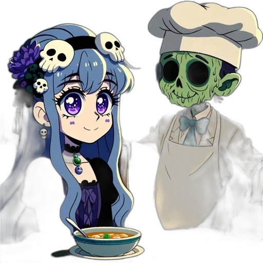 food, anime, concept art, pixel art transparent PNG cut-out