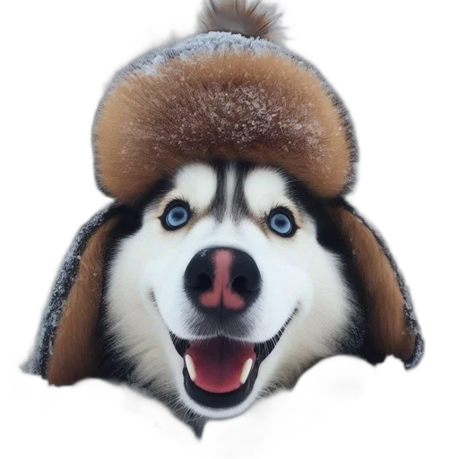 hat, animal, face, creature transparent PNG cut-out