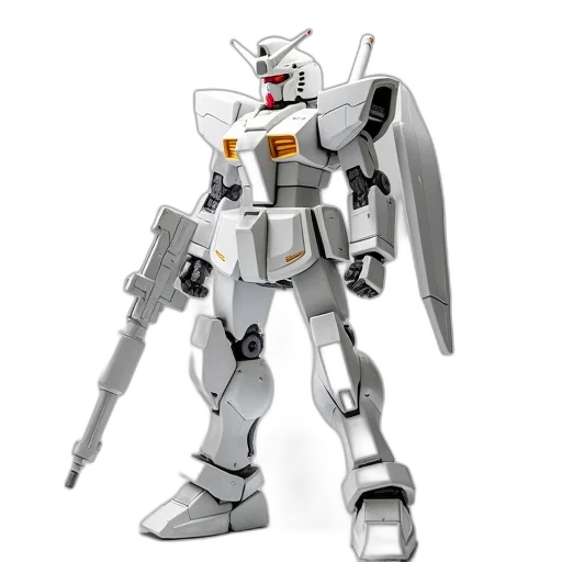robot, 3d render, concept art, assembled transparent PNG cut-out