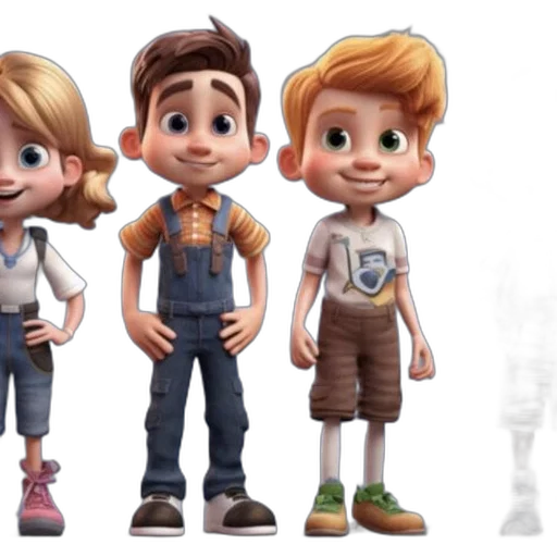 3d render, concept art, cartoon, photorealistic transparent PNG cut-out