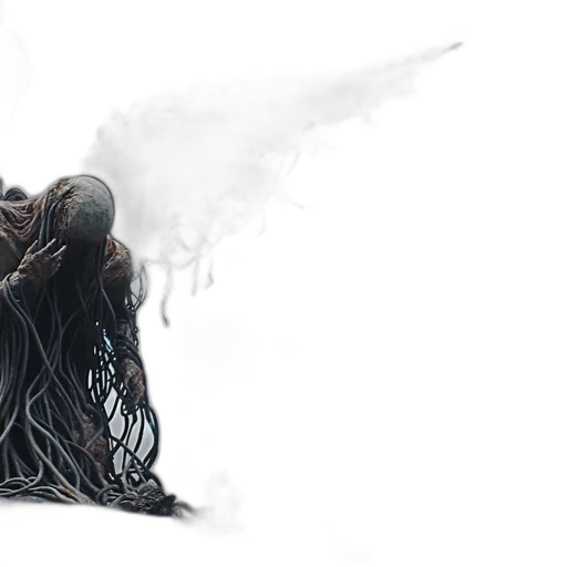 creature, hair, robot, dragon transparent PNG cut-out
