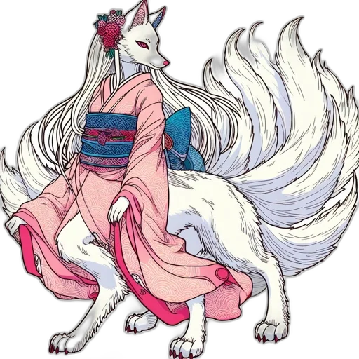 staff, dress, animal, dragon transparent PNG cut-out