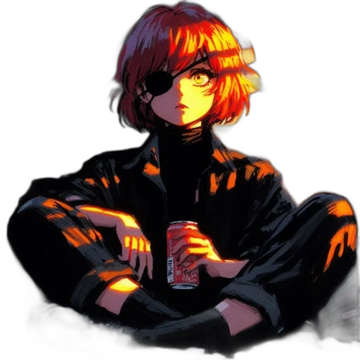 jacket, mask, bottle, face transparent PNG cut-out