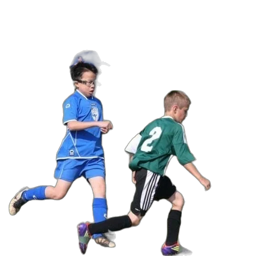 photorealistic, two, young, boys transparent PNG cut-out