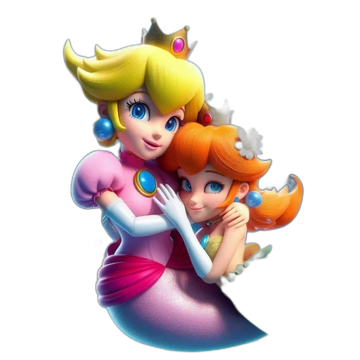 crown, dress, 3d render, concept art transparent PNG cut-out