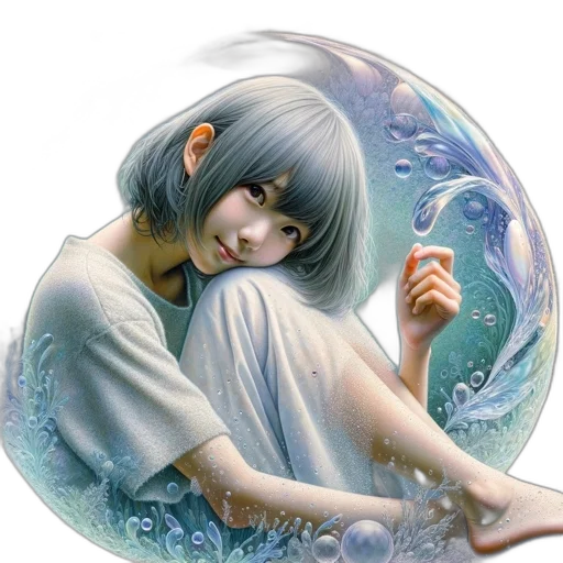 fantasy art, photorealistic, concept art, oil painting transparent PNG cut-out