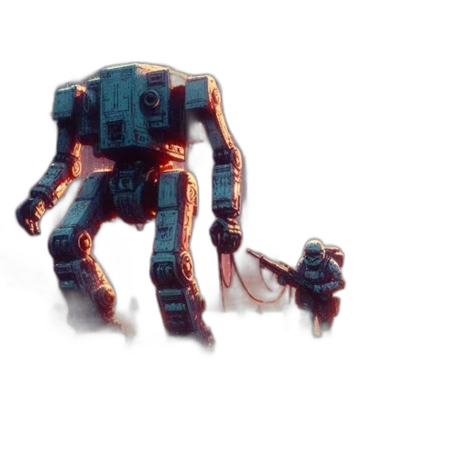 robot, creature, weapon, animal transparent PNG cut-out