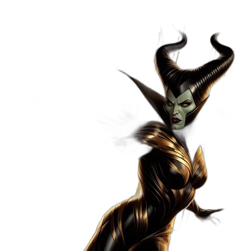 mask, creature, dragon, staff transparent PNG cut-out
