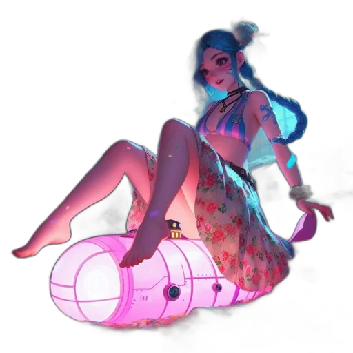 dress, robot, concept art, fantasy art transparent PNG cut-out