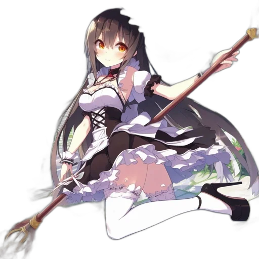 staff, dress, sword, weapon transparent PNG cut-out