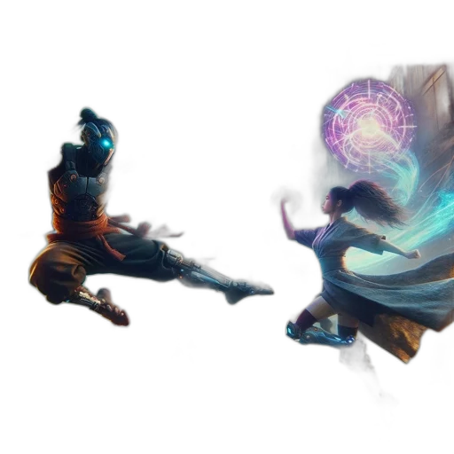 staff, dragon, mask, concept art transparent PNG cut-out