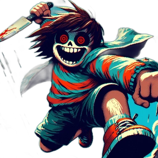 mask, creature, staff, weapon transparent PNG cut-out