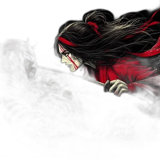 comic book art, concept art, fantasy art, anime transparent PNG cut-out