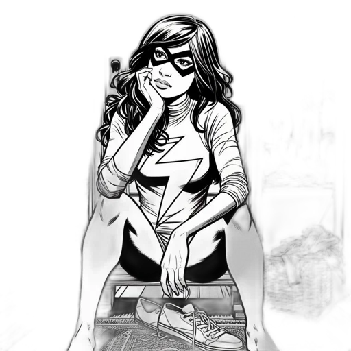 jacket, comic book art, cartoon, concept art transparent PNG cut-out