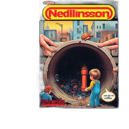 weapon, nes, cartridge, named transparent PNG cut-out