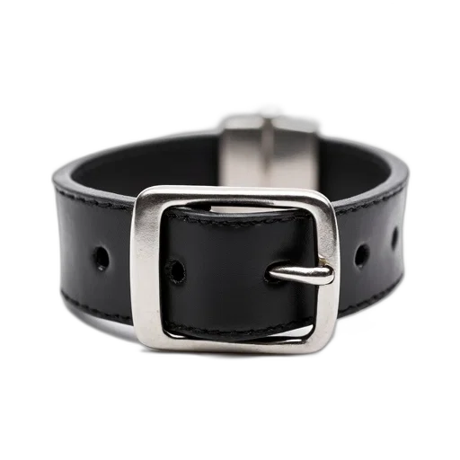 jewelry, monochrome, black, leather transparent PNG cut-out