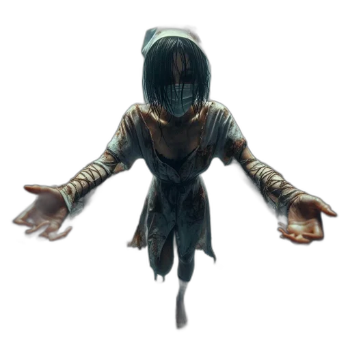 mask, staff, creature, robot transparent PNG cut-out