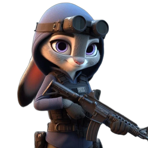 weapon, staff, robot, jacket transparent PNG cut-out