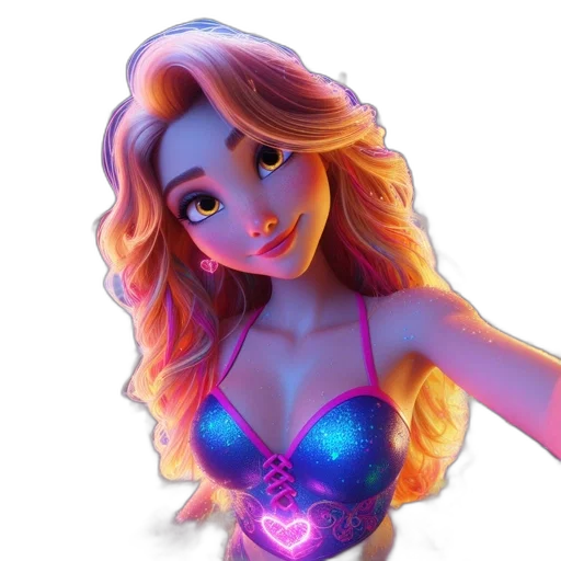 jewelry, fantasy art, cartoon, 3d render transparent PNG cut-out