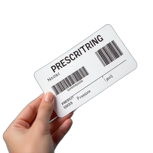 prescription, card, being, prescribed transparent PNG cut-out