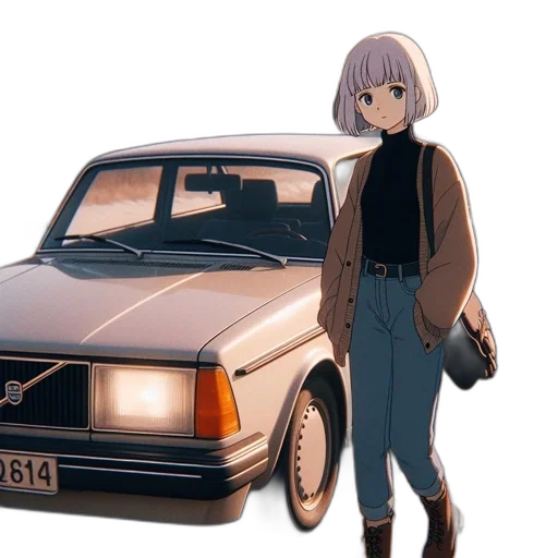 car, jacket, weapon, robot transparent PNG cut-out