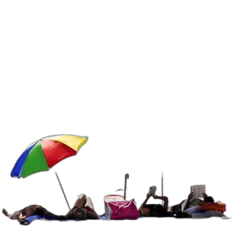 umbrella, staff, furniture, shoes transparent PNG cut-out