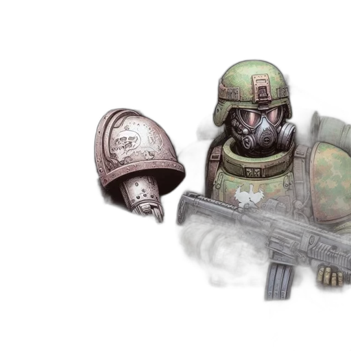 robot, weapon, concept art, fantasy art transparent PNG cut-out