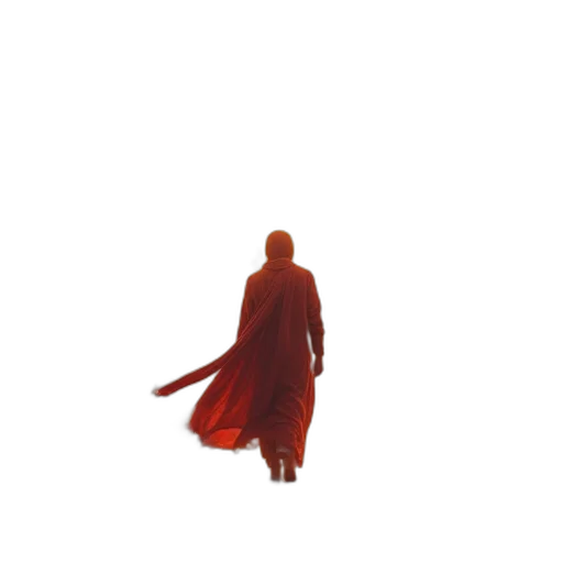 dress, sword, creature, staff transparent PNG cut-out