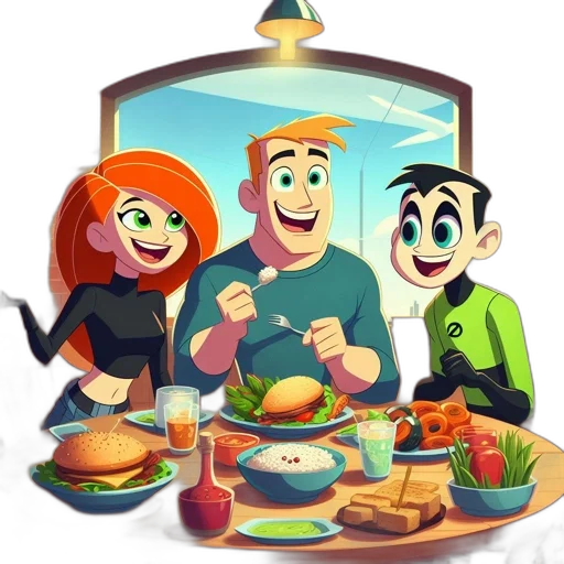 food, cartoon, concept art, comic book art transparent PNG cut-out