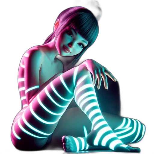 robot, jewelry, concept art, cyberpunk transparent PNG cut-out