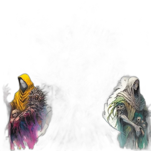 mask, crown, sword, jewelry transparent PNG cut-out