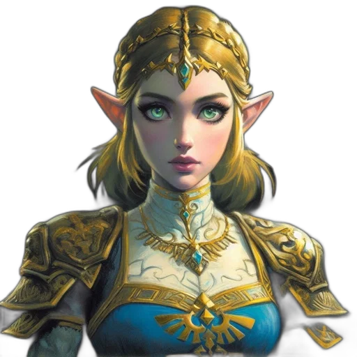 face, staff, crown, jewelry transparent PNG cut-out