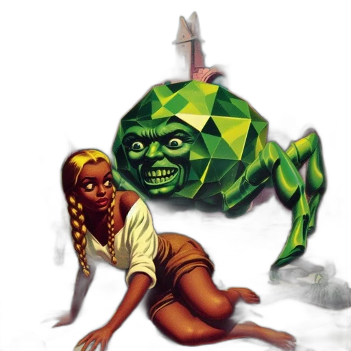 creature, mask, robot, concept art transparent PNG cut-out