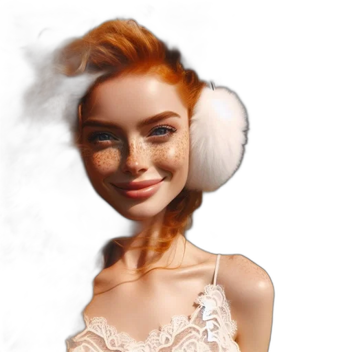 face, dress, hat, mask transparent PNG cut-out
