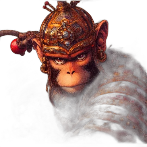 staff, creature, concept art, fantasy art transparent PNG cut-out